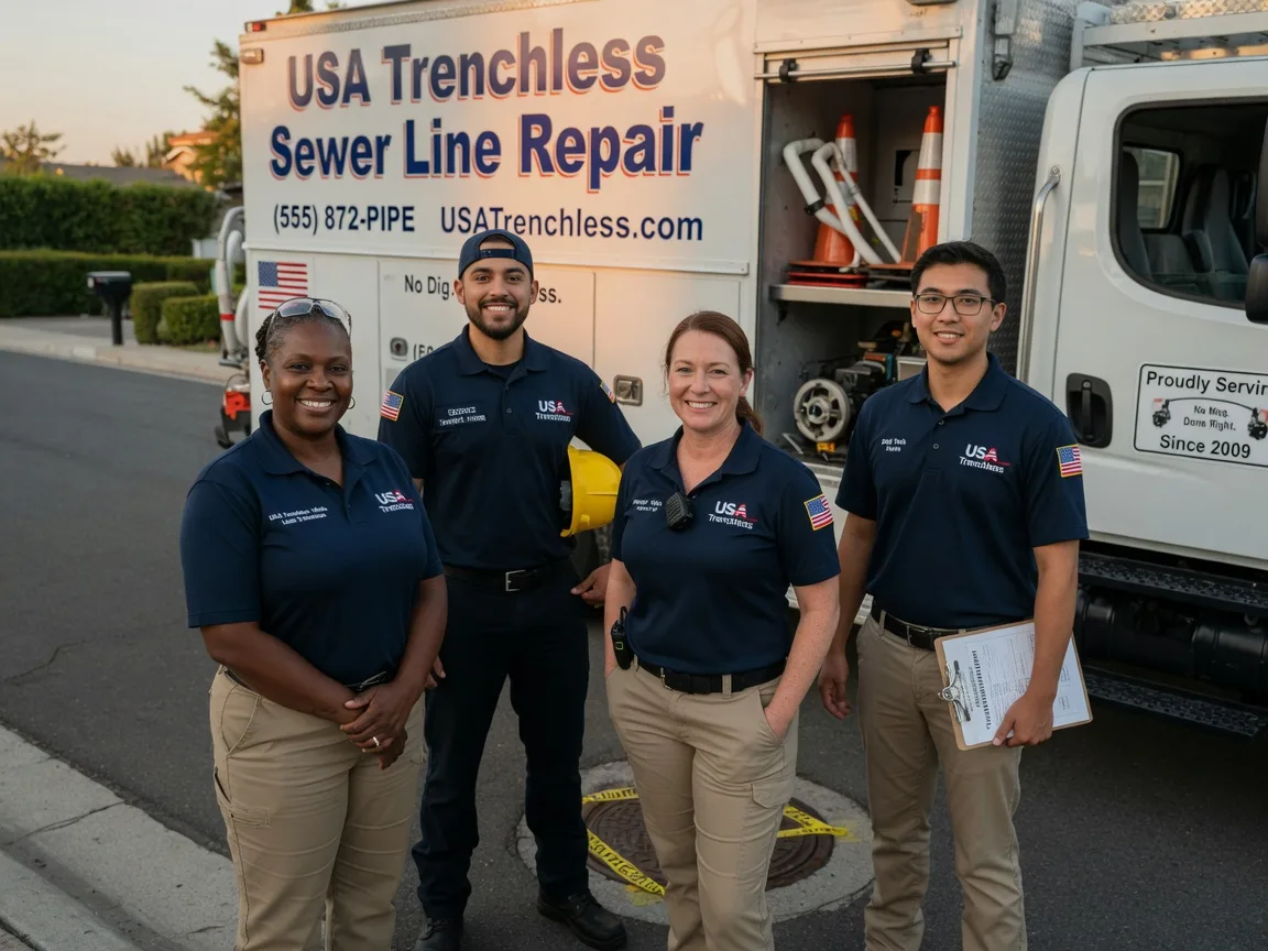 Sewer Line Repair company in Harrah, OK